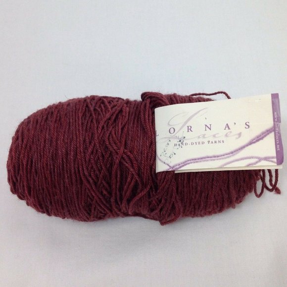 Lornas Laces Manzanita Purple yarn Shepherd Sock SW Merino Wool Nylon 215yds - Picture 3 of 5